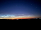 Жители в Воронежской области заметили в ночном небе серебристые облака