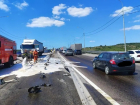 ДТП с фурой в Бобровском районе вызвало 8-километровую пробку
