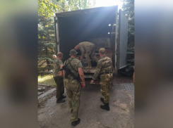 Казаки из Воронежской области доставили в зону СВО гуманитарный груз