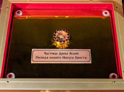 В Воронеж прибыла частица Древа Яслей Богомладенца Христа