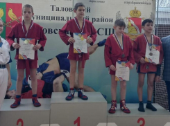 В Таловском районе прошёл открытый турнир по самбо