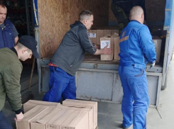В Таловском районе аграрии отправили очередную партию гумпомощи на Украину