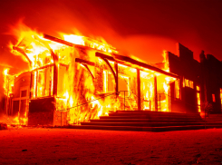 В Таловском районе в пожаре погиб пенсионер