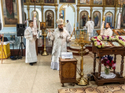 В таловском селе Новая Чигла освятили храм Вознесения Господня