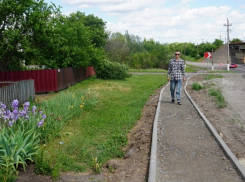 В Таловой на улице Чапаева проложат новый тротуар