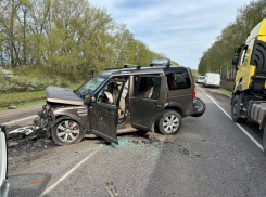 В Панинском районе в массовой аварии погибли два человека