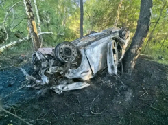 В Панинском районе 17-летний подросток сгорел в машине 