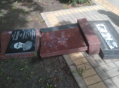 В Эртильском районе вандал разбил постаменты героев ВОВ