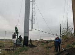 В Таловском селе установили новую водонапорную башню Рожновского