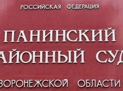 В Панинском районе осудили местного жителя за убийство супруги