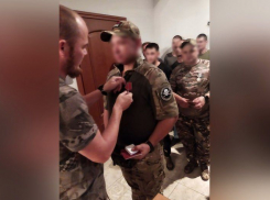 Бойца из Таловского района наградили медалью Суворова