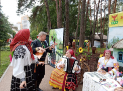 Эртильские мастера приняли участие в фестивале «Воронеж фольклорный»