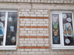 В Панинском районе прошла акция «Новогодние окна»