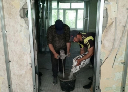 В поликлинике Таловской райбольницы капитально ремонтируют второй этаж