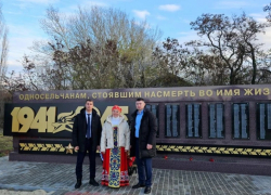 В селе Борщево Панинского района открыли памятник погибшим в годы ВОВ