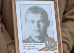 В Таловой перезахоронили останки бойца ВОВ