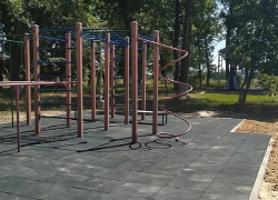 В Аннинском селе Бродовое обновили покрытие на спортивных площадках