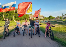 В Панинском районе прошёл велопробег в честь дня России
