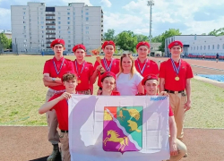 Бобровская команда победила в областной Спартакиаде молодежи допризывного возраста