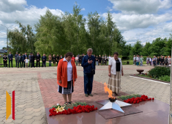 Жители Панинского района присоединились к Всероссийской акции «Минута молчания»