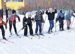 В Эртильском районе прошли соревнования по лыжам между школьниками