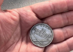 В воронежской школе во время ремонта нашли медаль фронтовика из Панинского района