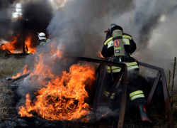 В Бобровском районе в пожаре погиб пенсионер