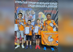 Панинские борцы приняли участие во Всероссийском турнире