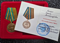 Настоятелю Таловского храма вручили медаль «За содействие СВО»