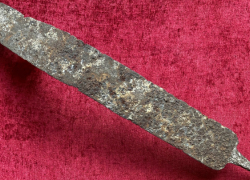 В Аннинском районе обнаружили железный меч IV-VI веков