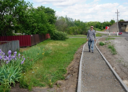 В Таловой на улице Чапаева проложат новый тротуар