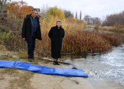 В Боброве выпустили 70 тыс мальков толстолобика в реку Битюг