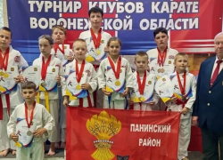Панинские каратисты завоевали 8 золотых медалей на областном турнире