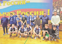 Эртильские спортсмены выиграли соревнования по волейболу
