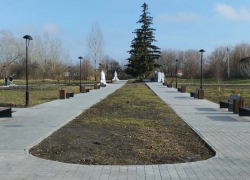 В селе Новая Чигла благоустроили Центральный парк