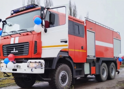 Пожарная часть таловского села Новая Чигла получила новый автомобиль