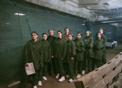 Панинские школьники приняли участие в соревнованиях юнармейских отрядов