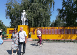 В Таловском селе обновили памятник воинам-односельчанам
