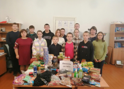 В Ивановской школе провели акцию "Помоги герою. Приближай Победу"