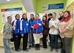 В Воронежской области прошла акция «Снежный десант РСО»