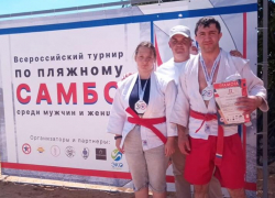 Таловские самбисты приняли участие во Всероссийском турнире