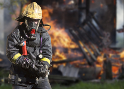 В Таловском районе в пожаре погиб пенсионер