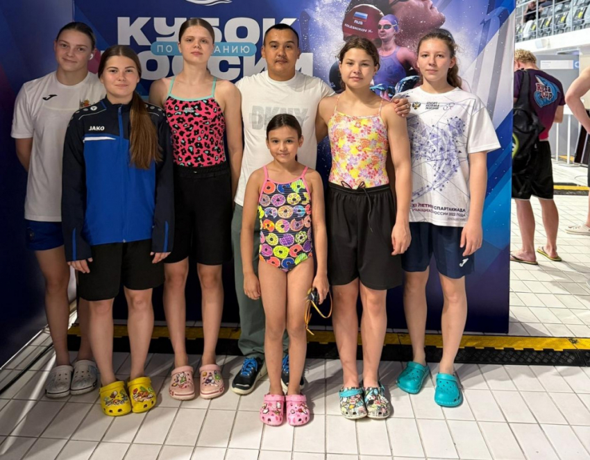 Бобровская пловчиха завоевала медаль Кубка России