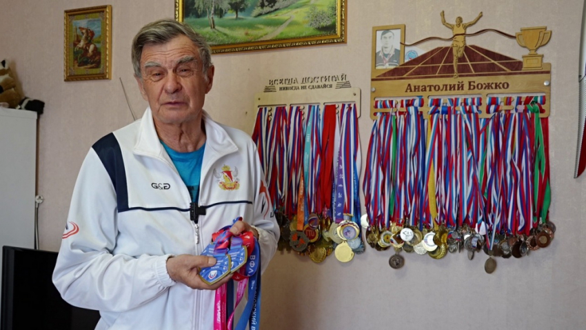 Ветеран из Аннинского района завоевал три медали на Чемпионате России по лёгкой атлетике