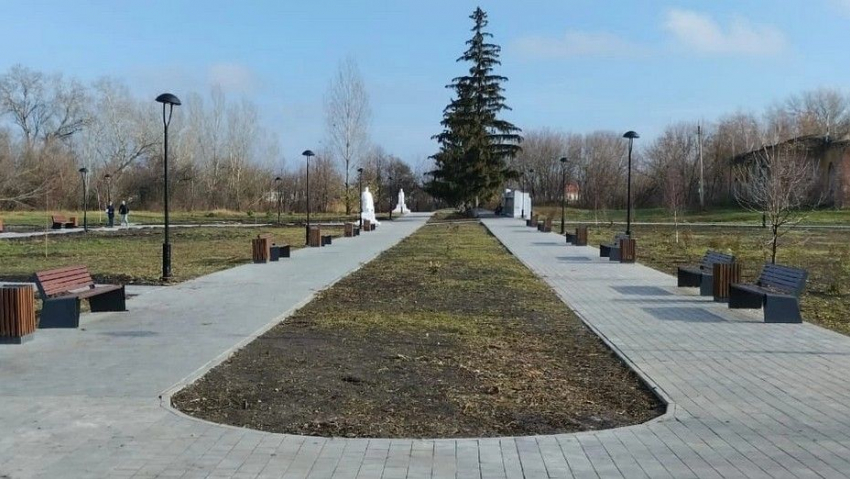 В селе Новая Чигла благоустроили Центральный парк