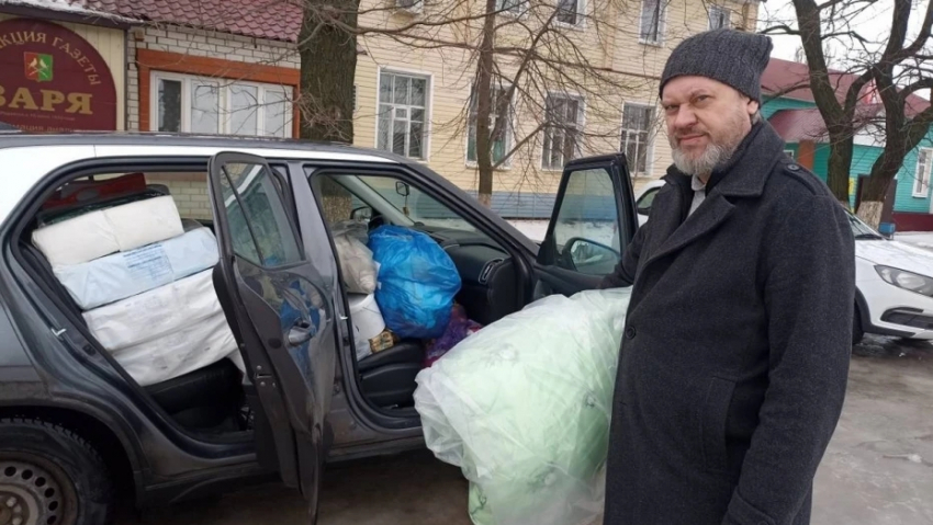 Таловские и борисоглебские волонтёры передали гуманитарную помощь для бойцов СВО