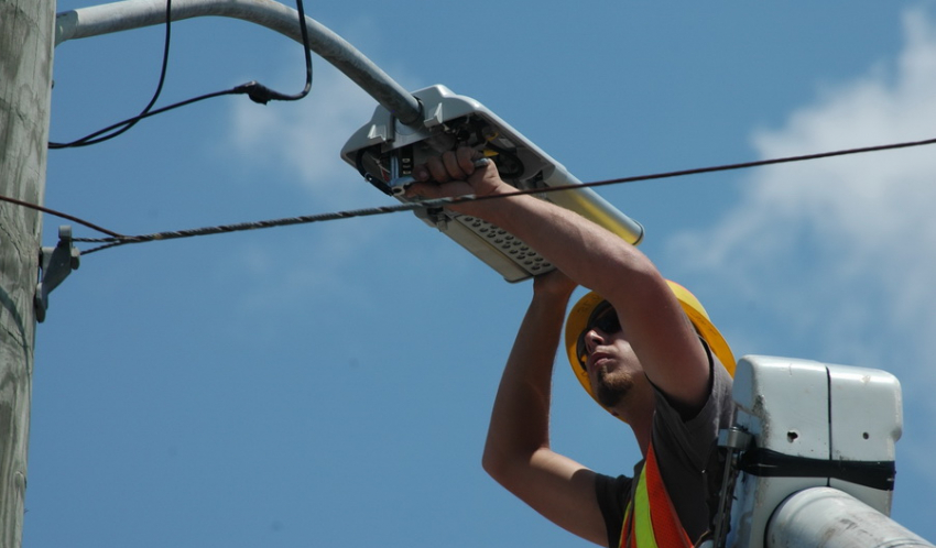 В Воронежской области установили 2 тыс. новых светодиодных светильников