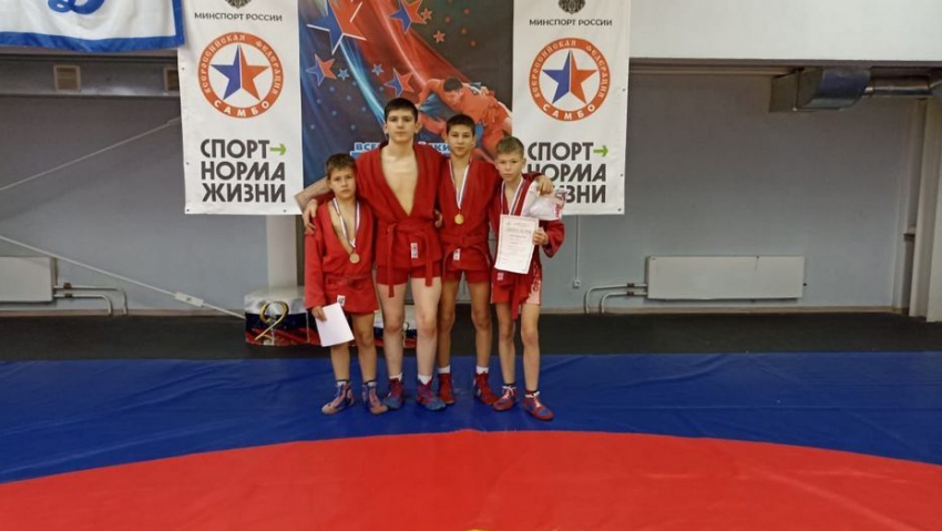 Таловские самбисты завоевали 4 золотых медали на областном турнире