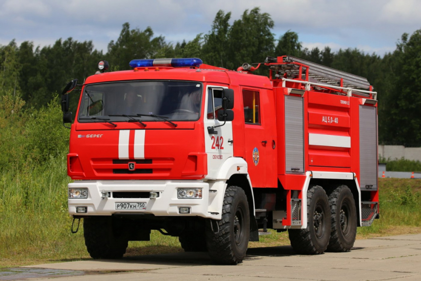 В Эртильском районе произошёл пожар на заводе растительных масел