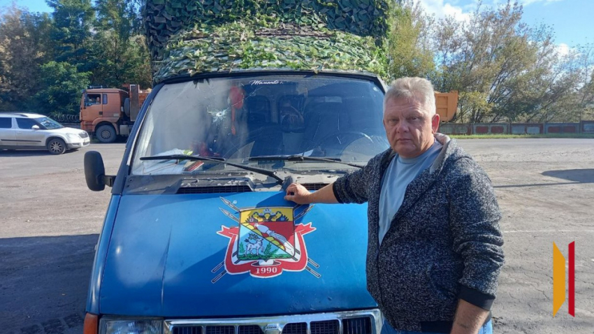 Панинский волонтёр отвез гуманитарный груз на СВО